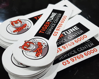 Die Cut Stickers custom with your company logo printed