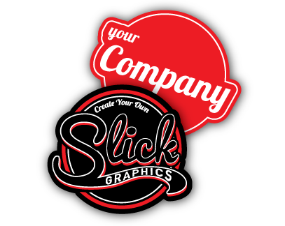 Die Cut Stickers custom with your company logo printed