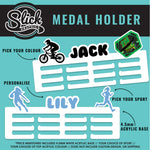 Load image into Gallery viewer, Personalised Custom Medal Holder Hanger Display
