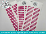 Load image into Gallery viewer, School Name Stickers Set
