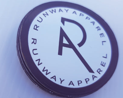 Circle Stickers customized with your company logo printed