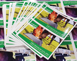 Load image into Gallery viewer, Rectangle Stickers custom with your company logo printed
