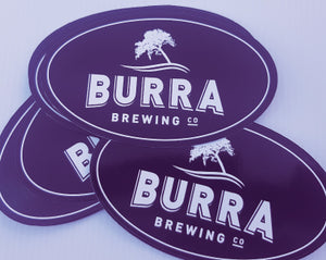 Oval Stickers custom with your company logo printed